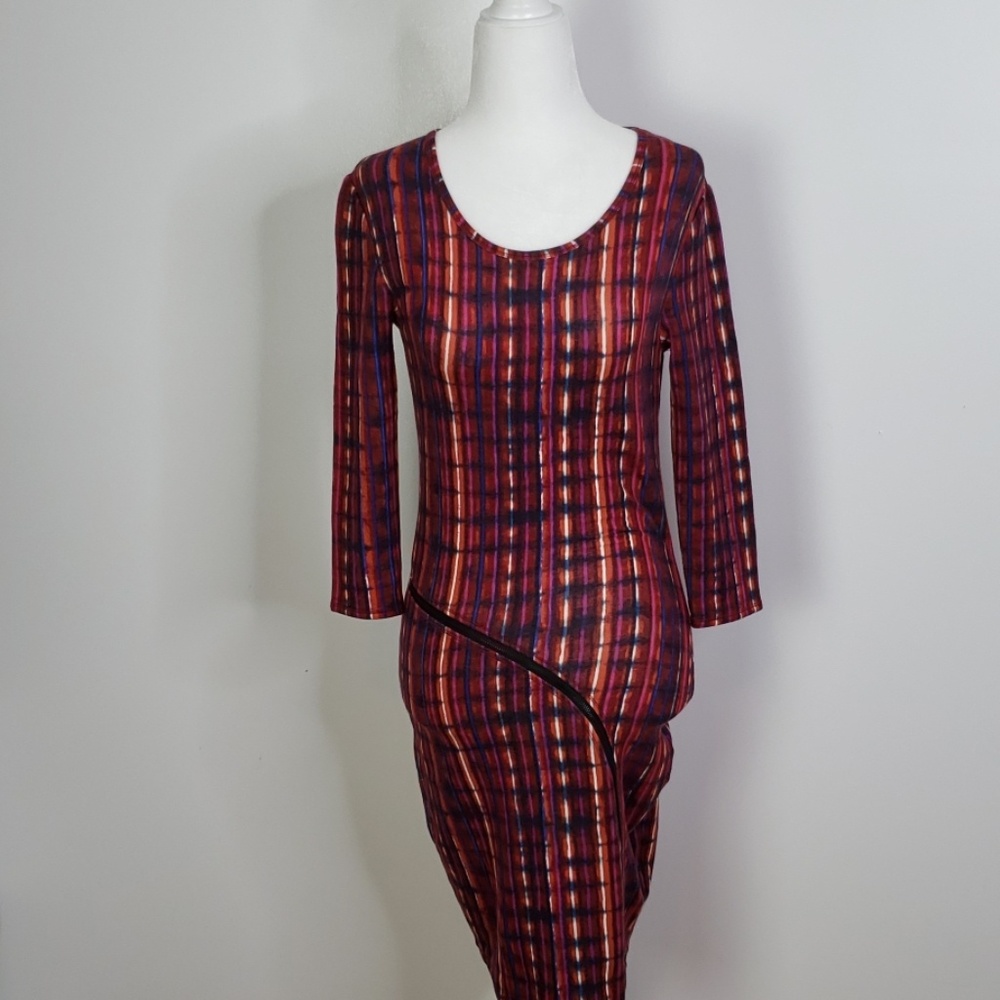 Rachel Roy Zipper Front Dress, Size Small